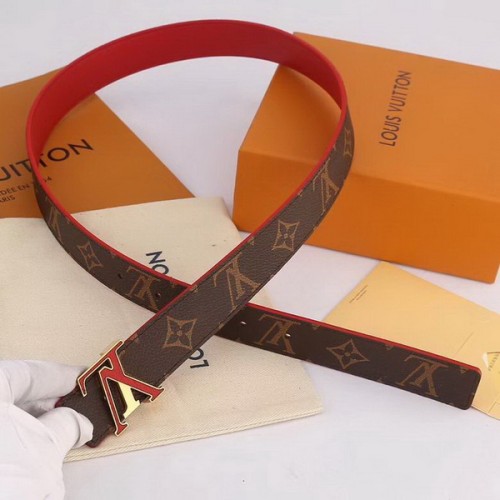 Super Perfect Quality LV Belts(100% Genuine Leather Steel Buckle)-3492
