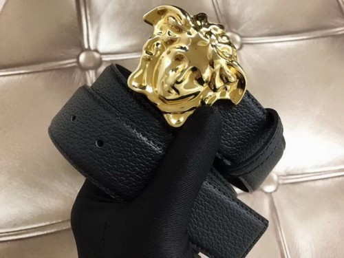Super Perfect Quality Versace Belts(100% Genuine Leather,Steel Buckle)-1198