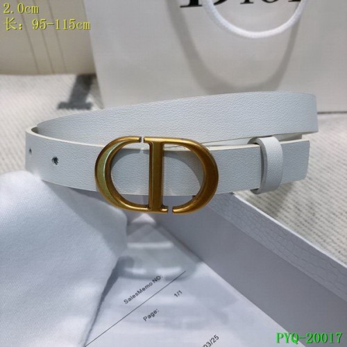 Super Perfect Quality Dior Belts(100% Genuine Leather,steel Buckle)-674