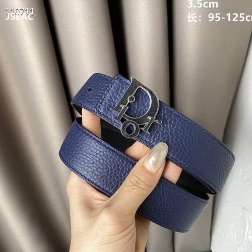 Super Perfect Quality Dior Belts(100% Genuine Leather,steel Buckle)-1089