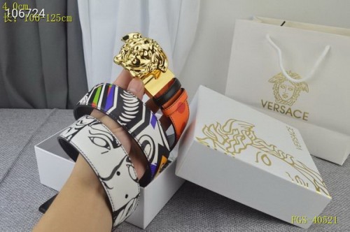 Super Perfect Quality Versace Belts(100% Genuine Leather,Steel Buckle)-1093