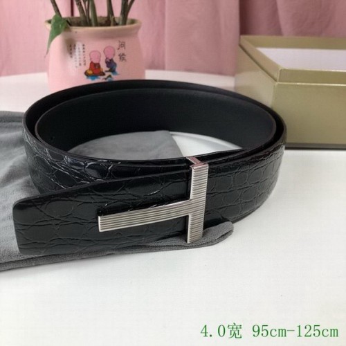 Super Perfect Quality Tom Ford Belts(100% Genuine Leather,Reversible Steel Buckle)-026
