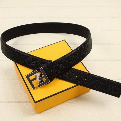 Super Perfect Quality FD Belts(100% Genuine Leather,steel Buckle)-297