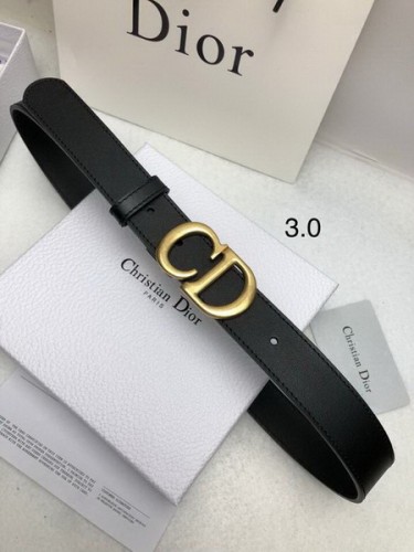 Super Perfect Quality Dior Belts(100% Genuine Leather,steel Buckle)-711