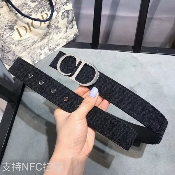 Super Perfect Quality Dior Belts(100% Genuine Leather,steel Buckle)-998
