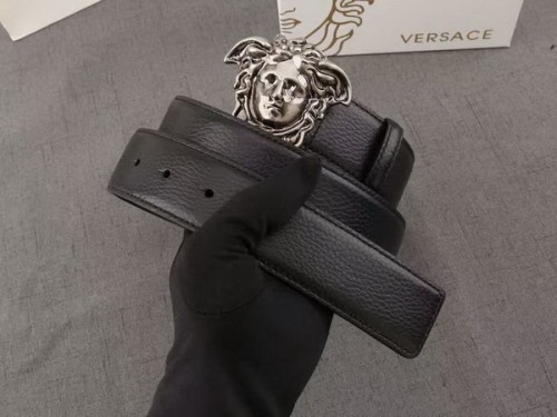 Super Perfect Quality Versace Belts(100% Genuine Leather,Steel Buckle)-1216