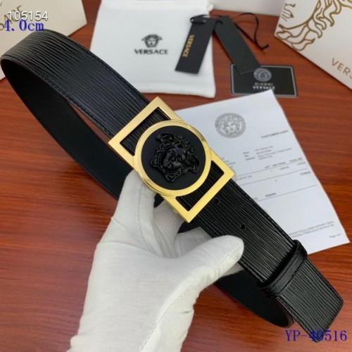 Super Perfect Quality Versace Belts(100% Genuine Leather,Steel Buckle)-1026