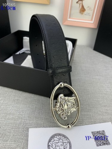 Super Perfect Quality Versace Belts(100% Genuine Leather,Steel Buckle)-1041