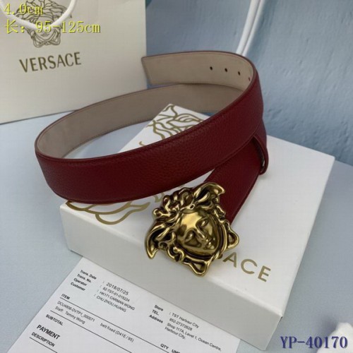 Super Perfect Quality Versace Belts(100% Genuine Leather,Steel Buckle)-1391