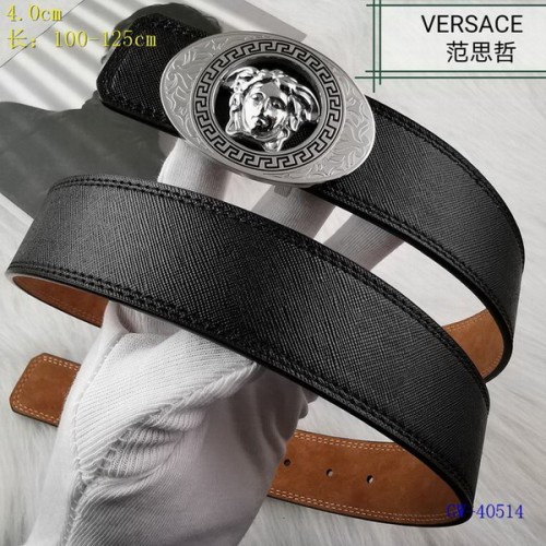 Super Perfect Quality Versace Belts(100% Genuine Leather,Steel Buckle)-1516