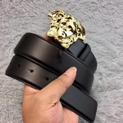 Super Perfect Quality Versace Belts(100% Genuine Leather,Steel Buckle)-1168