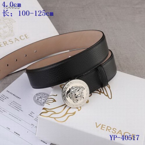 Super Perfect Quality Versace Belts(100% Genuine Leather,Steel Buckle)-1526