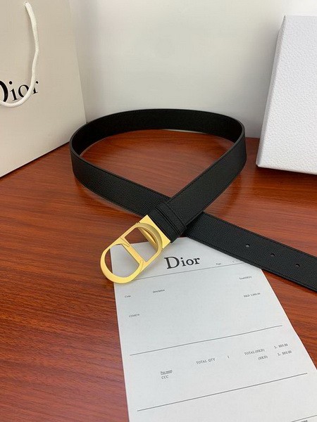 Super Perfect Quality Dior Belts(100% Genuine Leather,steel Buckle)-1027