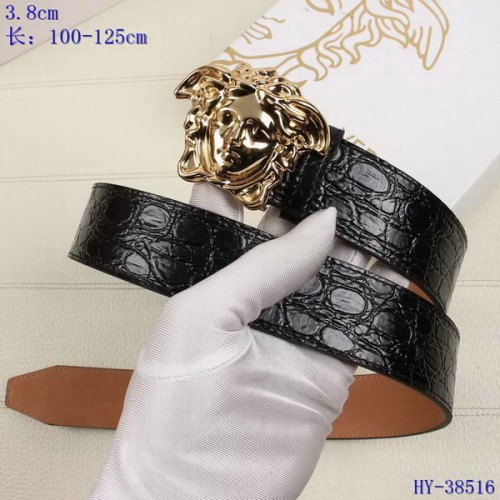 Super Perfect Quality Versace Belts(100% Genuine Leather,Steel Buckle)-1569