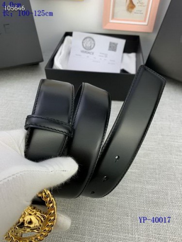 Super Perfect Quality Versace Belts(100% Genuine Leather,Steel Buckle)-1038