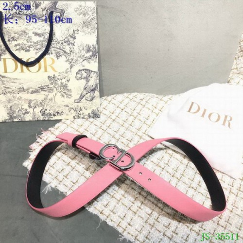 Super Perfect Quality Dior Belts(100% Genuine Leather,steel Buckle)-718