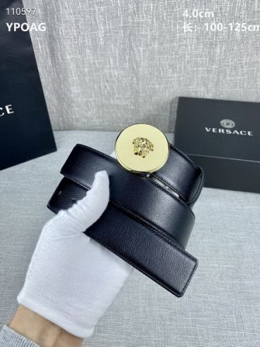 Super Perfect Quality Versace Belts(100% Genuine Leather,Steel Buckle)-794
