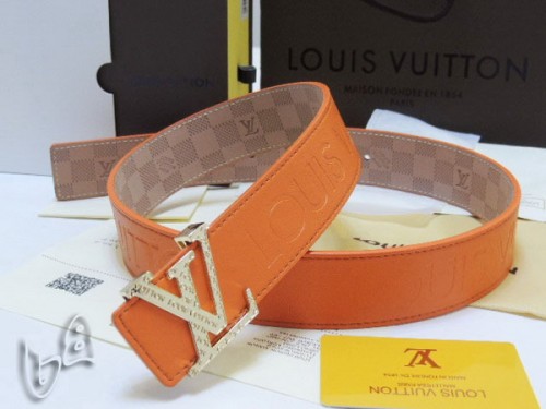 Super Perfect Quality LV Belts(100% Genuine Leather Steel Buckle)-4221