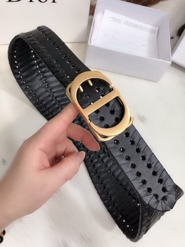Super Perfect Quality Dior Belts(100% Genuine Leather,steel Buckle)-818