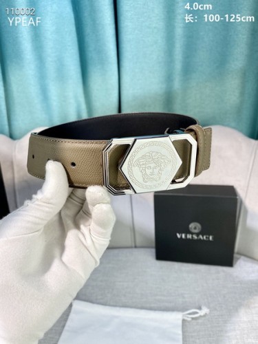 Super Perfect Quality Versace Belts(100% Genuine Leather,Steel Buckle)-934