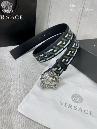 Super Perfect Quality Versace Belts(100% Genuine Leather,Steel Buckle)-955