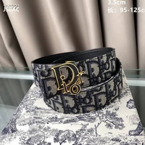 Super Perfect Quality Dior Belts(100% Genuine Leather,steel Buckle)-1100