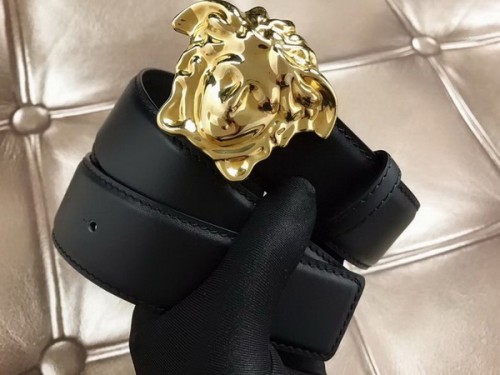 Super Perfect Quality Versace Belts(100% Genuine Leather,Steel Buckle)-1196