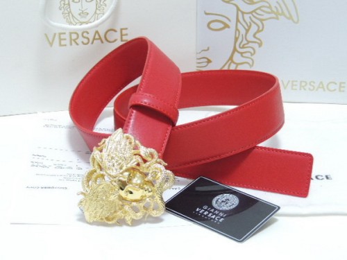 Super Perfect Quality Versace Belts(100% Genuine Leather,Steel Buckle)-844