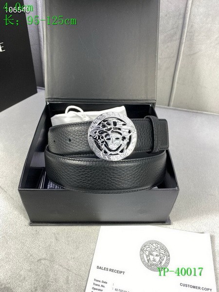 Super Perfect Quality Versace Belts(100% Genuine Leather,Steel Buckle)-1070