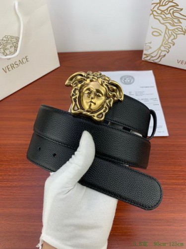 Super Perfect Quality Versace Belts(100% Genuine Leather,Steel Buckle)-1340