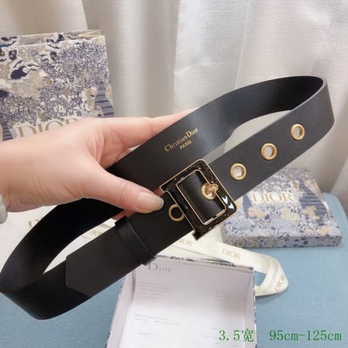 Super Perfect Quality Dior Belts(100% Genuine Leather,steel Buckle)-1082