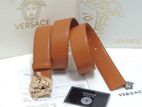 Super Perfect Quality Versace Belts(100% Genuine Leather,Steel Buckle)-864