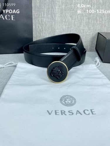Super Perfect Quality Versace Belts(100% Genuine Leather,Steel Buckle)-795