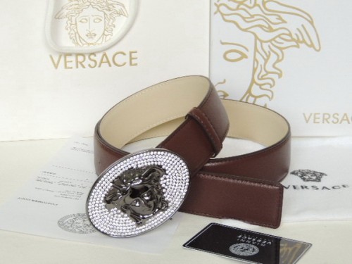 Super Perfect Quality Versace Belts(100% Genuine Leather,Steel Buckle)-848
