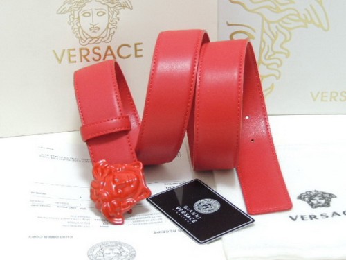 Super Perfect Quality Versace Belts(100% Genuine Leather,Steel Buckle)-871