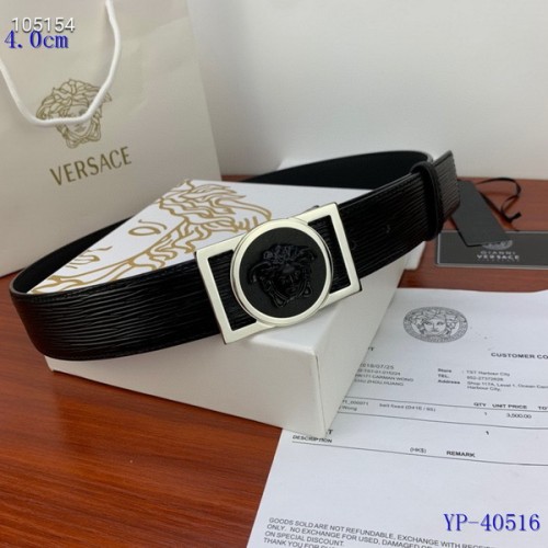 Super Perfect Quality Versace Belts(100% Genuine Leather,Steel Buckle)-1025