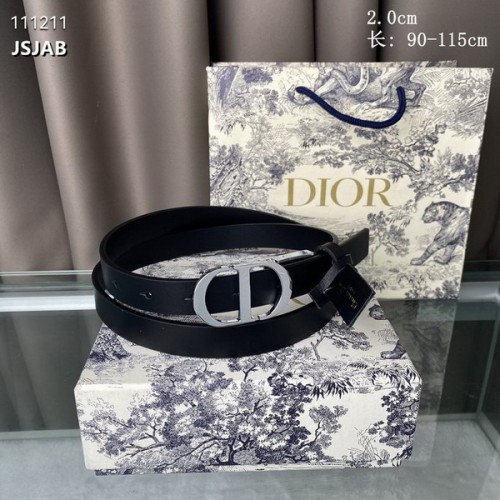 Super Perfect Quality Dior Belts(100% Genuine Leather,steel Buckle)-883