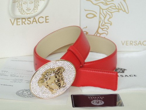 Super Perfect Quality Versace Belts(100% Genuine Leather,Steel Buckle)-850