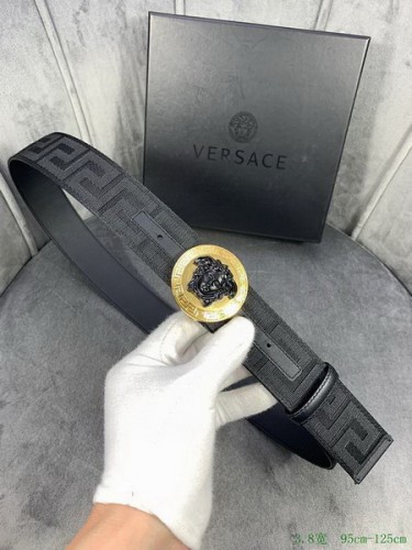 Super Perfect Quality Versace Belts(100% Genuine Leather,Steel Buckle)-1348