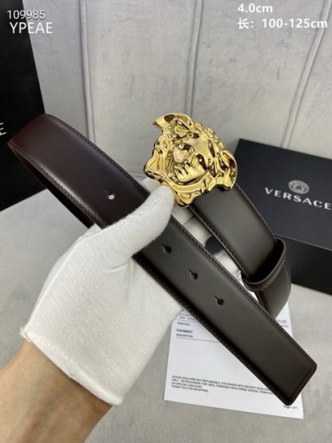 Super Perfect Quality Versace Belts(100% Genuine Leather,Steel Buckle)-981