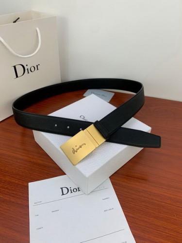 Super Perfect Quality Dior Belts(100% Genuine Leather,steel Buckle)-1035