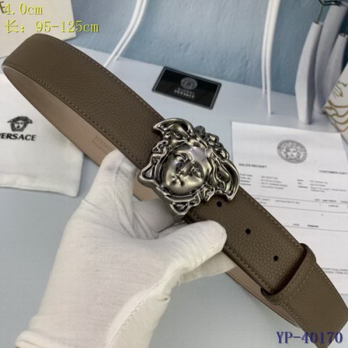 Super Perfect Quality Versace Belts(100% Genuine Leather,Steel Buckle)-1389