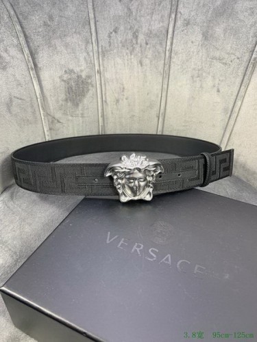 Super Perfect Quality Versace Belts(100% Genuine Leather,Steel Buckle)-1349