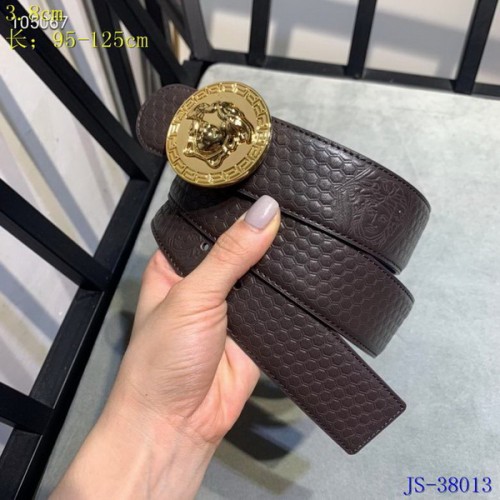 Super Perfect Quality Versace Belts(100% Genuine Leather,Steel Buckle)-1239