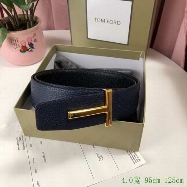 Super Perfect Quality Tom Ford Belts(100% Genuine Leather,Reversible Steel Buckle)-044