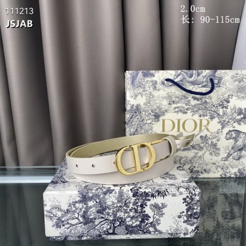Super Perfect Quality Dior Belts(100% Genuine Leather,steel Buckle)-886