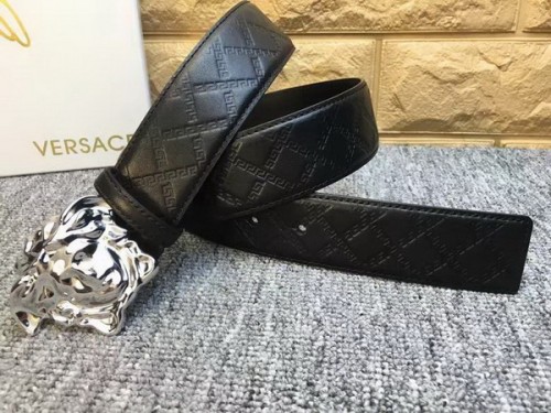 Super Perfect Quality Versace Belts(100% Genuine Leather,Steel Buckle)-1218