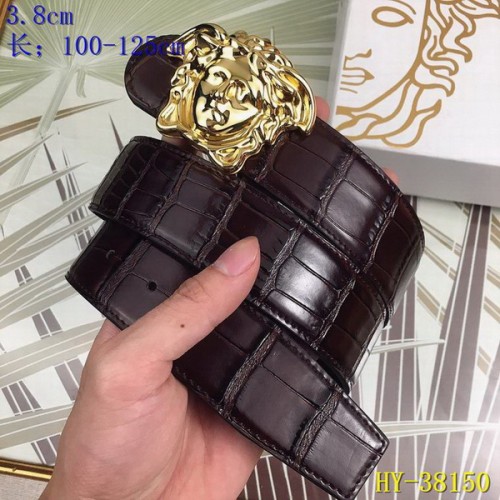 Super Perfect Quality Versace Belts(100% Genuine Leather,Steel Buckle)-1558