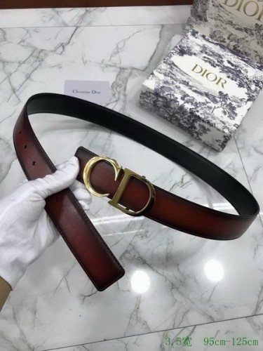 Super Perfect Quality Dior Belts(100% Genuine Leather,steel Buckle)-1077