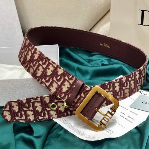 Super Perfect Quality Dior Belts(100% Genuine Leather,steel Buckle)-824